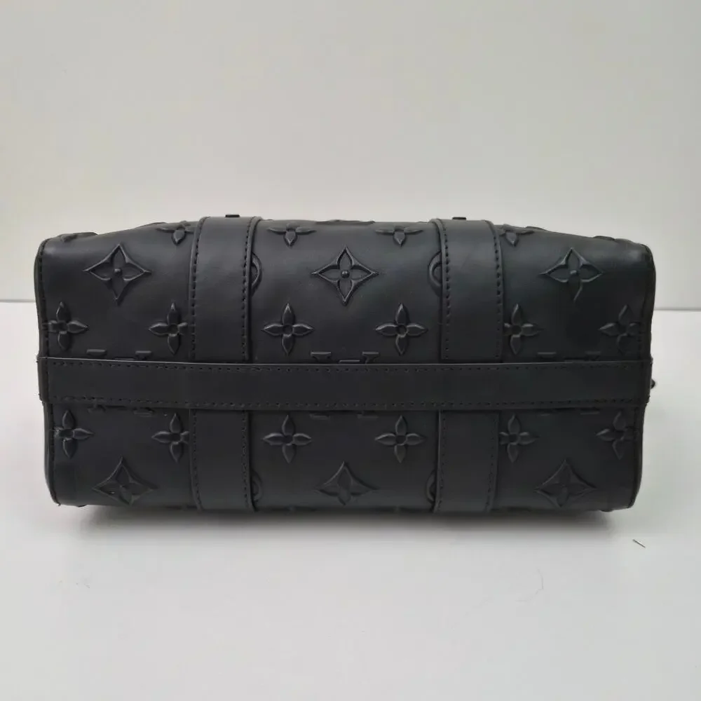 Louis Vuitton Monogram Seal City Keepall Black